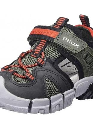 Geox детские сандалии босоножки dynomix military red