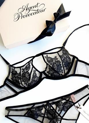 Розкішний комплект білизни агент провокатор agent provocateur оригінал