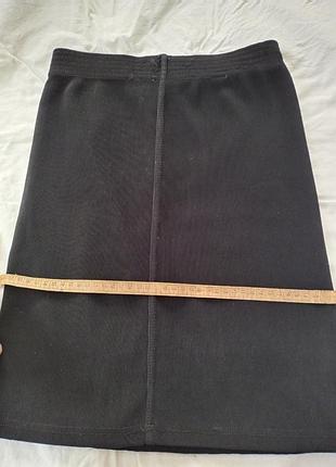 Черная юбка в рубчик 2