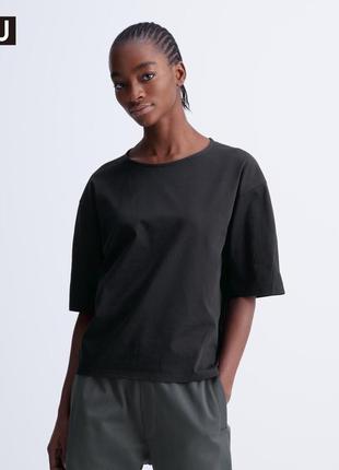 Оверсайз футболка премиум серии uniqlo u