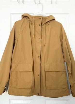 Uniqlo женская парка с капюшоном