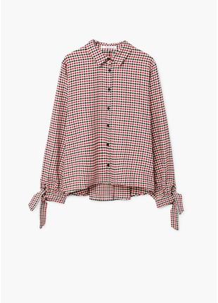 Бавовняна сорочка в клітинку mango