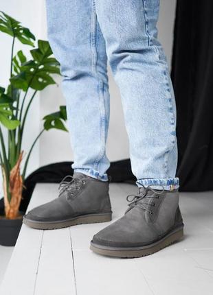 Ugg neumel grey 🆕 шикарные мужские угги 🆕 купить наложенный платёж