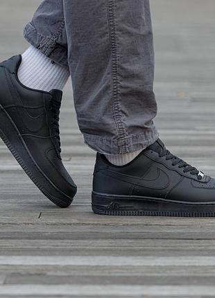 Новинка nike air force в наяности черные и белые