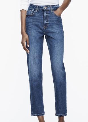 Джинси zara mom натуральні р.34