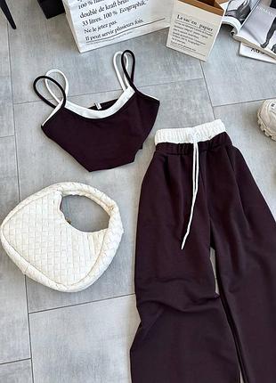 💛 костюм с имитацией белья | 332