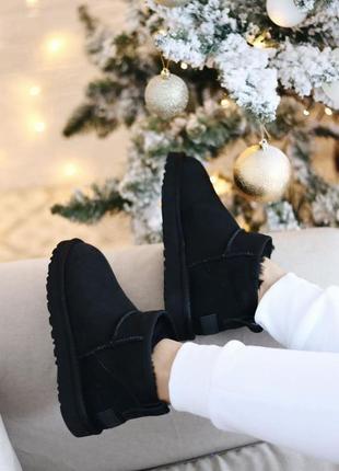 Ugg ultra mini black🆕 шикарные женские угги 🆕 купить наложенный платёж