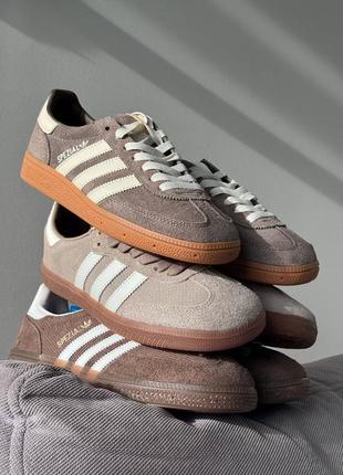 Жіночі кросівки Aop adidas Kids Low-Tops for Kids light brown10 фото