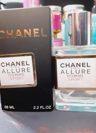 Chanel allure homme sport чоловічий 58 мл
тестер парфуми