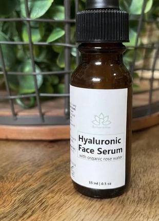 Сироватка з гіалуроновою кислотою hyaluronic acid serum with rose water