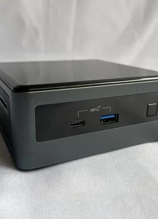 Міні пк intel nuc10i3fnhn1, i3-10110u 8/128gb, thunderbolt 3, 4к 2160p