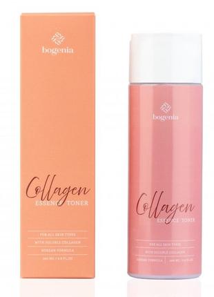Тоник-эссенция для лица collagen essence toner bogenia bg427 No001