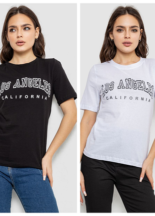 Футболка женская с принтом los angeles california