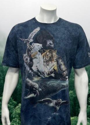 Футболка the mountain endangered species animal  vintage 2000-х 00-х y2k