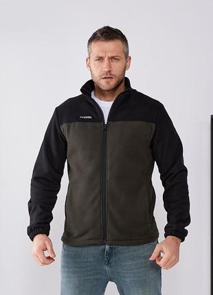 Кофта флисовая мужская на молнии