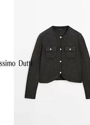 Свитер кардиган пиджак massimo dutti