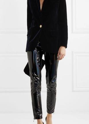 Лосины леггинсы zara лаковые виниловые zara