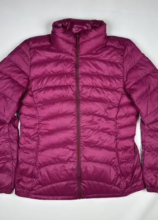 Женская пуховая куртка пуховик микропуховик uniqlo down jacket m pink mammut the north face marmot norrona zara h&m bershka