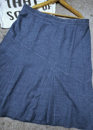 Юбка большой размер 20%лен