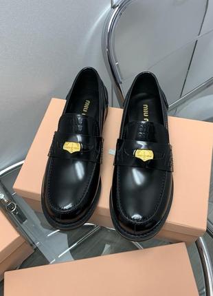 Лофери туфлі у стилі міу