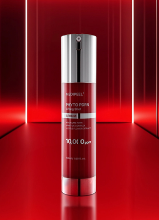 Medipeel+ phyto exosome pdrn lifting shot serum це антивікова ліфтинг-сироватка для обличчя з фіто