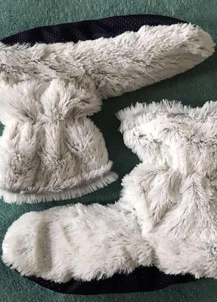 Грілка суха капці чобітки валенки one size в мікрохвильову піч intex