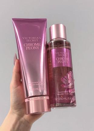Спрей/лосьон chrome peony victoria’s secret