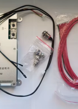 Bms 200a 4s-8s lifepo4/li-ion/lto 2a (jk-b2a8s20p) с кнопкой jikong