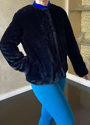 Capsule нова ексклюзивна шубка-автоледі з кишенями