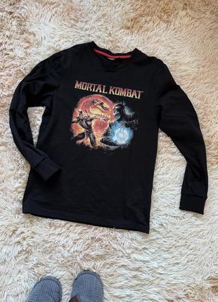 Чорний світшот з ігровою тематикою (mortal combat)