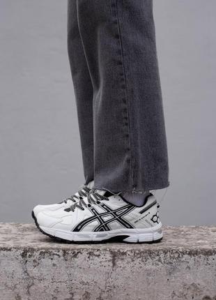 Asics gel-kahana 8 white black