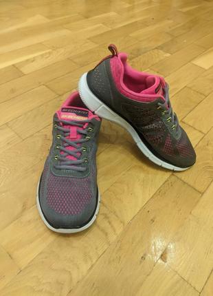Кроссовки skechers equalizer new miestone charcoal / pink