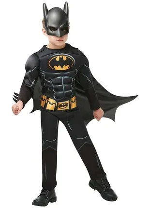 Карнавальний маскарадний костюм косплей з плащем маскою бетмен batman halloween хелловін новорічний