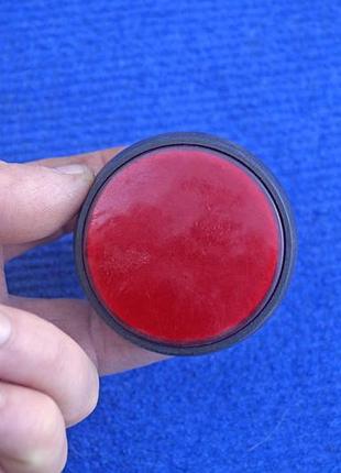 Красная большая кнопка с подсветкой (gmsi-1b-cr)  12v