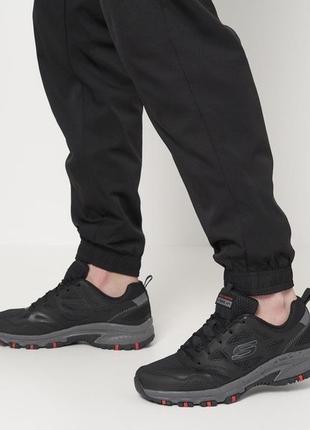 Чоловічі, шкіряні кросівки skechers hillcrest - vast adventure