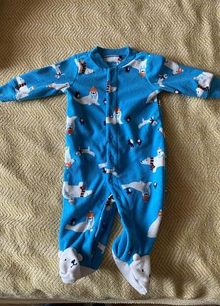 Флисовый человечек carters