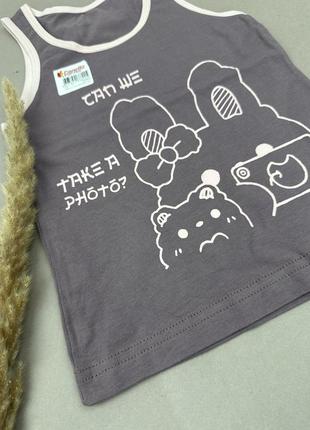 Майка для девочки донелая майочка для девочки майка для девчонки турция 2