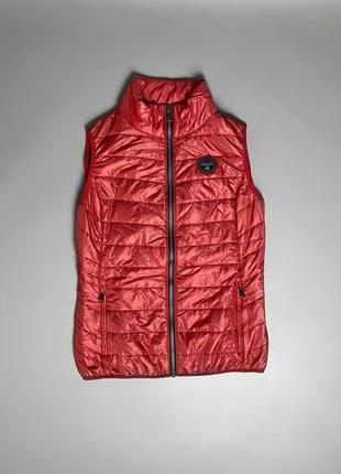 Пухова жилетка безрукавка napapijri original fluff sleeveless waistcoat оригінал