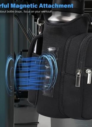 Фітнес спортивна сумка з магнітом (магнітна). тренд tik-tok.