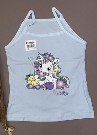 Майка для девочки донелая майочка для девочки майка для девчонки турция