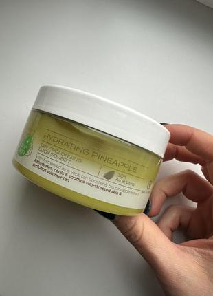 Сорбет для тіла зволожуючий ананас після засмаги lr aloe vera