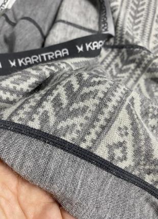 Стильные шерстяные лосины kari traa premium wool Ned original leggings оригинал фирменная раскраска6 фото