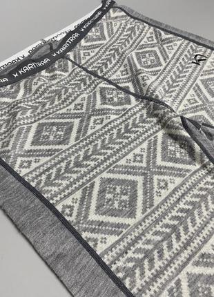 Стильные шерстяные лосины kari traa premium wool Ned original leggings оригинал фирменная раскраска5 фото