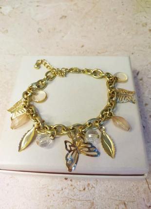 Браслет. метелики 2