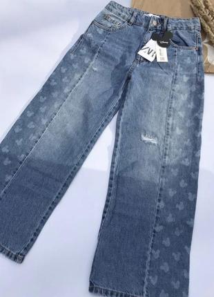 Джинси кюлоти zara