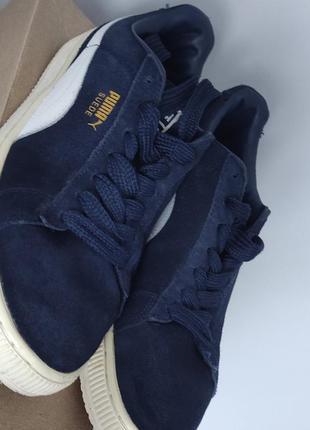 Мужские кроссовки замшевые puma
