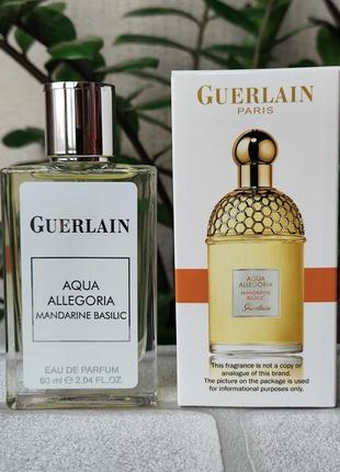 Парфумована вода тестер жіночий aqua allegoria mandarine basilic аква алегория базилик мандарин