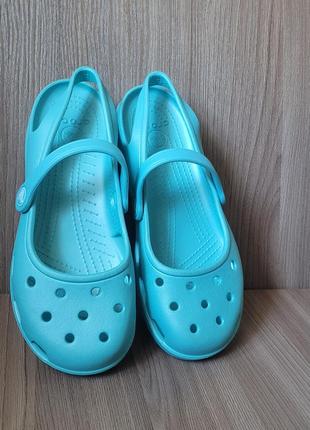Crocs. кроксы,балетки, шлепанцы,размер w 7,.(37).