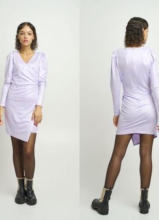 Женское голографическое платье ichi lilac, размер м2 фото