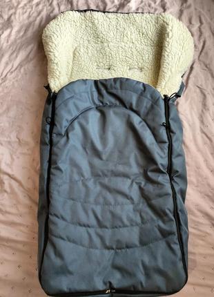 Конверт зимовий на коляску та санки